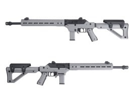 Rifle airsoft VMP-2D GBB (1.9J/450FPS-Semi-Only) - Negro/Gris [Vorsk]