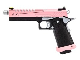 Pistola airsoft GBB Hi-Capa 5.1S - Corredera rosa [Vorsk]