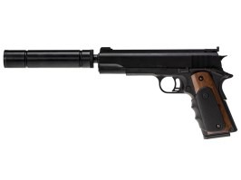 Pistola Airsoft GBB Agency VX-9 - Negra [Vorsk]