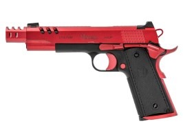 Pistola airsoft GBB CS Defender Pro MEU - Rojo [Vorsk]