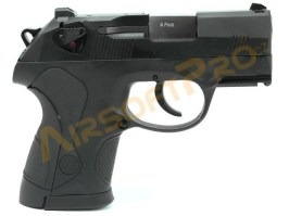 Pistola airsoft Compact Bulldog - 2x cargador, negra, blowback [WE]