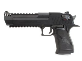 Pistola de airsoft DE L6 .50AE GBB, corredera metálica, blowback - negra [WE]