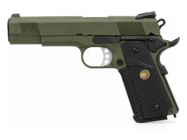 Pistola de airsoft M.E.U. SOC OD, fullmetal, blowback [WE]