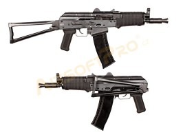 Rifle de airsoft AK74UN GBB - full metal, blowback, negro [WE]