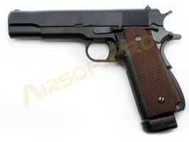 Airsoftová pištoľ M1911 A1 - CO2, BlowBack, celokov, dvojradový zásobník [WE]