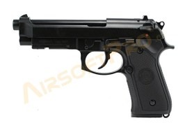 Pistola de airsoft M9 A1 Gen 2, negra, fullmetal, blowback [WE]