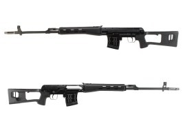 Airsoft sniper SVD GBB (ACE VD) - full metal, blowback, negro [WE]