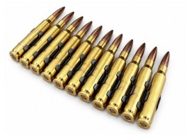 Cinturón de munición de simulación M27 de 5,56 para la WELL M249 [Well]