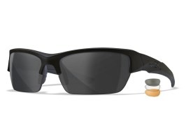 VALOR 2.5 Gafas negras - transparente, ahumado, óxido claro [WileyX]