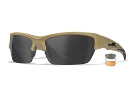 Gafas VALOR 2.5 TAN - transparente, humo, óxido claro [WileyX]