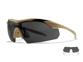 Gafas VAPOR 2.5 TAN - transparentes, ahumadas [WileyX]
