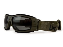 Gafas LYNX, montura Olive Drab - transparentes, ahumadas [WileyX]