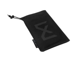 Bolsa de microfibra con cordón - negra [WileyX]