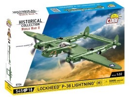 Segunda Guerra Mundial Lockheed P-38H Lightning (1:32) [Cobi]