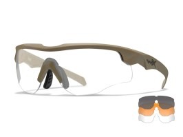 Gafas ROGUE COMM TAN - transparente, humo, óxido claro [WileyX]