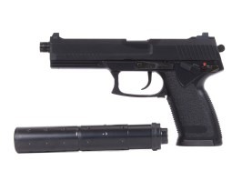 Pistola de airsoft Y&P MK23 Funcionamiento especial con silenciador, versión CO2 [Y&P]