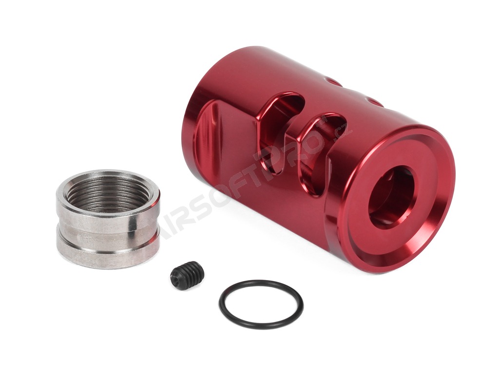 Compensador TIPO-A (14mmCCW) para AAP-01 - rojo [TTI AIRSOFT]